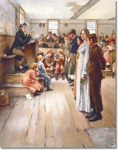 One Room Schoolhouse by William Ladd Taylor